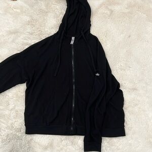 ALO SoHo zip up sweatshirt